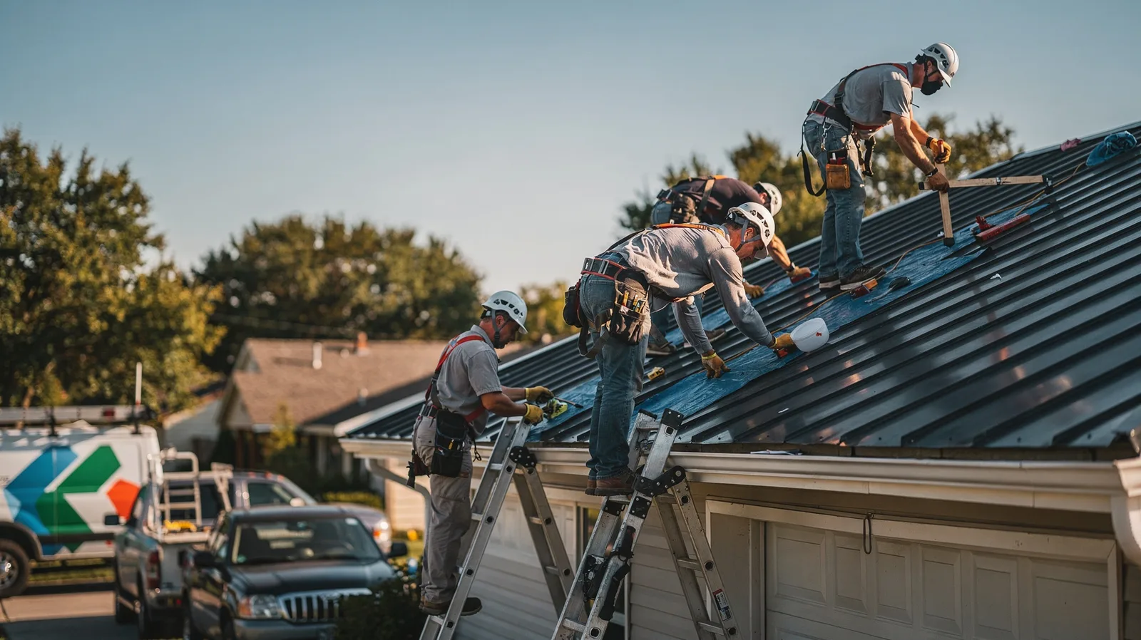 Metal Roof Installation in Sharon Center, OH near me